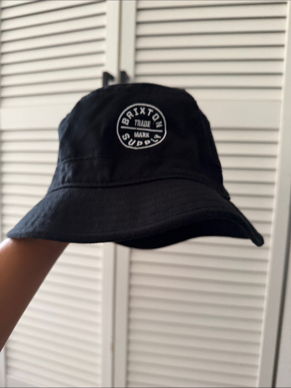 Brixton Black Bucket Hat